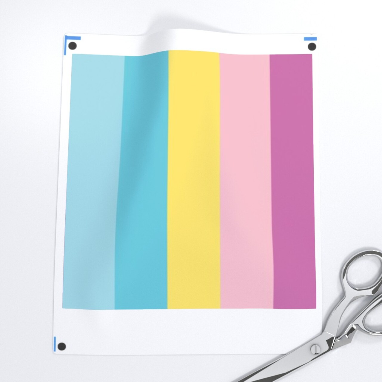 Stripes Multicolor Pastel Blue Aqua Yellow Pink Purple Graphic Lines Striped Pattern Custom Pre-pasted Wallpaper by Spoonflower Pre-Pasted Wallpaper 2FT Wide